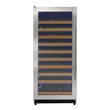 Allavino - Reserva Series 119 Bottle 55" Tall Single Zone Left Hinge Stainless Steel Wine Refrigerator