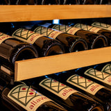 Allavino - Reserva Series 119 Bottle 55" Tall Single Zone Left Hinge Stainless Steel Wine Refrigerator