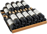 Allavino - Reserva Series 119 Bottle 55" Tall Single Zone Left Hinge Stainless Steel Wine Refrigerator