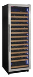 Allavino - Reserva Series 67 Bottle 71" Tall Single Zone Black Shallow Wine Refrigerator with Wood Front Shelves
