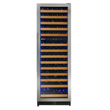 Allavino - Reserva Series 154 Bottle 71" Tall Dual Zone Stainless Steel Wine Refrigerator