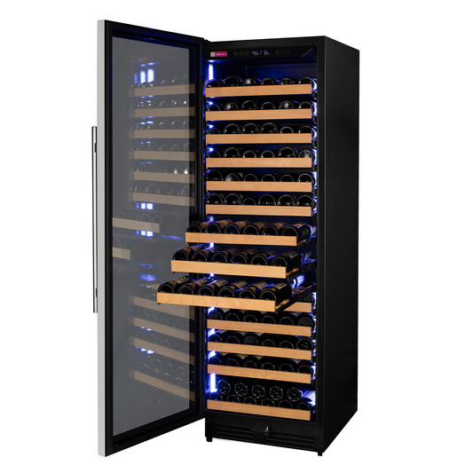 Allavino - Reserva Series 163 Bottle 71" Tall Single Zone Stainless Steel Wine Refrigerator