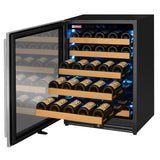 Allavino - Reserva Series - 56 Bottle Single Zone Built-in Luxury Wine Refrigerator with Stainless Steel Door