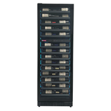 Allavino - Reserva Series 67 Bottle 71" Tall Dual Zone Black Shallow Wine Refrigerator Console