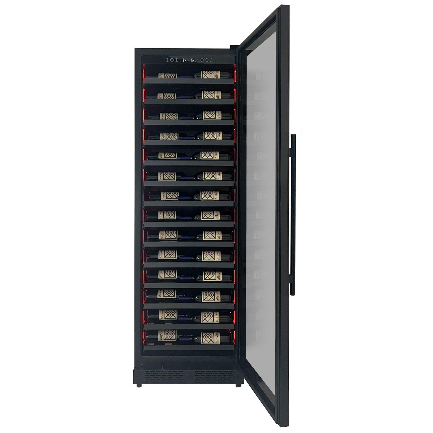 Allavino - Reserva Series 67 Bottle 71" Tall Single Zone Black Shallow Wine Refrigerator Console