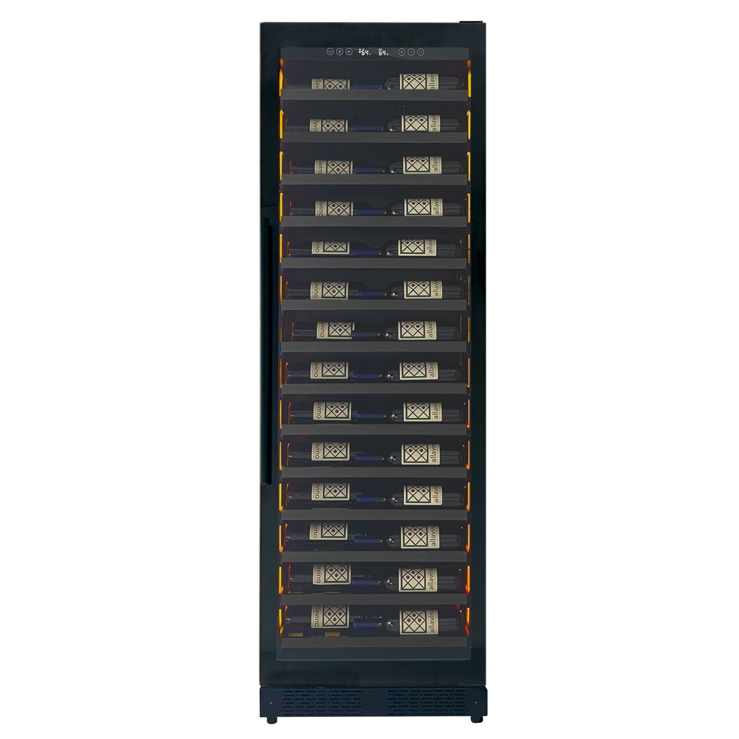 Allavino - Reserva Series 67 Bottle 71" Tall Single Zone Black Shallow Wine Refrigerator Console