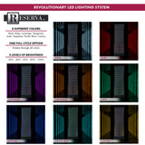 Allavino - Reserva Series 67 Bottle 71" Tall Single Zone Black Shallow Wine Refrigerator Console