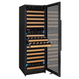 Allavino - Reserva Series 172 Bottle Dual Zone Built-in Wine Refrigerator with Black Metal Door
