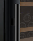 Allavino - 47" Wide FlexCount II Tru-Vino 349 Bottle Three Zone Side-by-Side Wine Refrigerator - BF 3Z-VSWR7772-B20