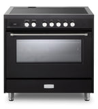 Verona - 36" Ultima Freestanding Induction Range with Convection Oven and Storage Drawer