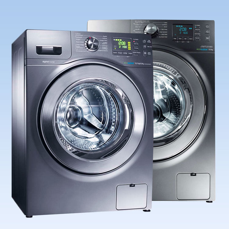 Save water, energy and space of a traditional side-by-side washer and dryer set. Top-load or front-load machine, the right washer-dryer combo will make your life easier. TheApplianceGuys Store