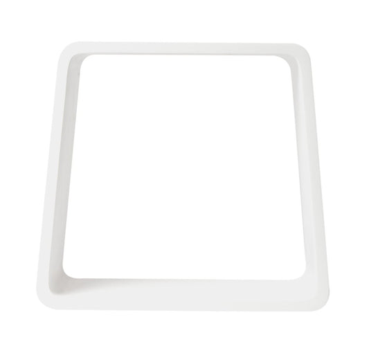 ALFI brand - White Matte Solid Surface Resin Bathroom / Shower Stool - ABST55