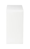 ALFI brand - White Matte Solid Surface Resin Bathroom / Shower Stool - ABST55