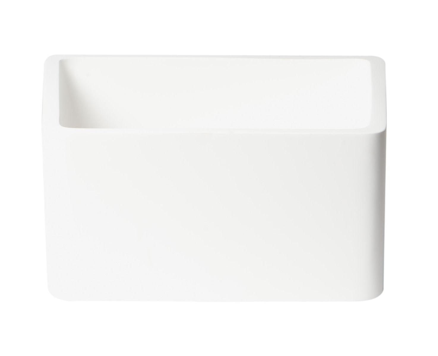 ALFI brand - White Matte Solid Surface Resin Bathroom / Shower Stool - ABST55