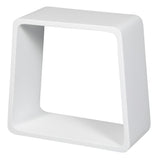 ALFI brand - White Matte Solid Surface Resin Bathroom / Shower Stool - ABST55