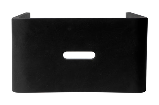 ALFI brand - Black Matte Solid Surface Resin Bathroom / Shower Stool - ABST88BM