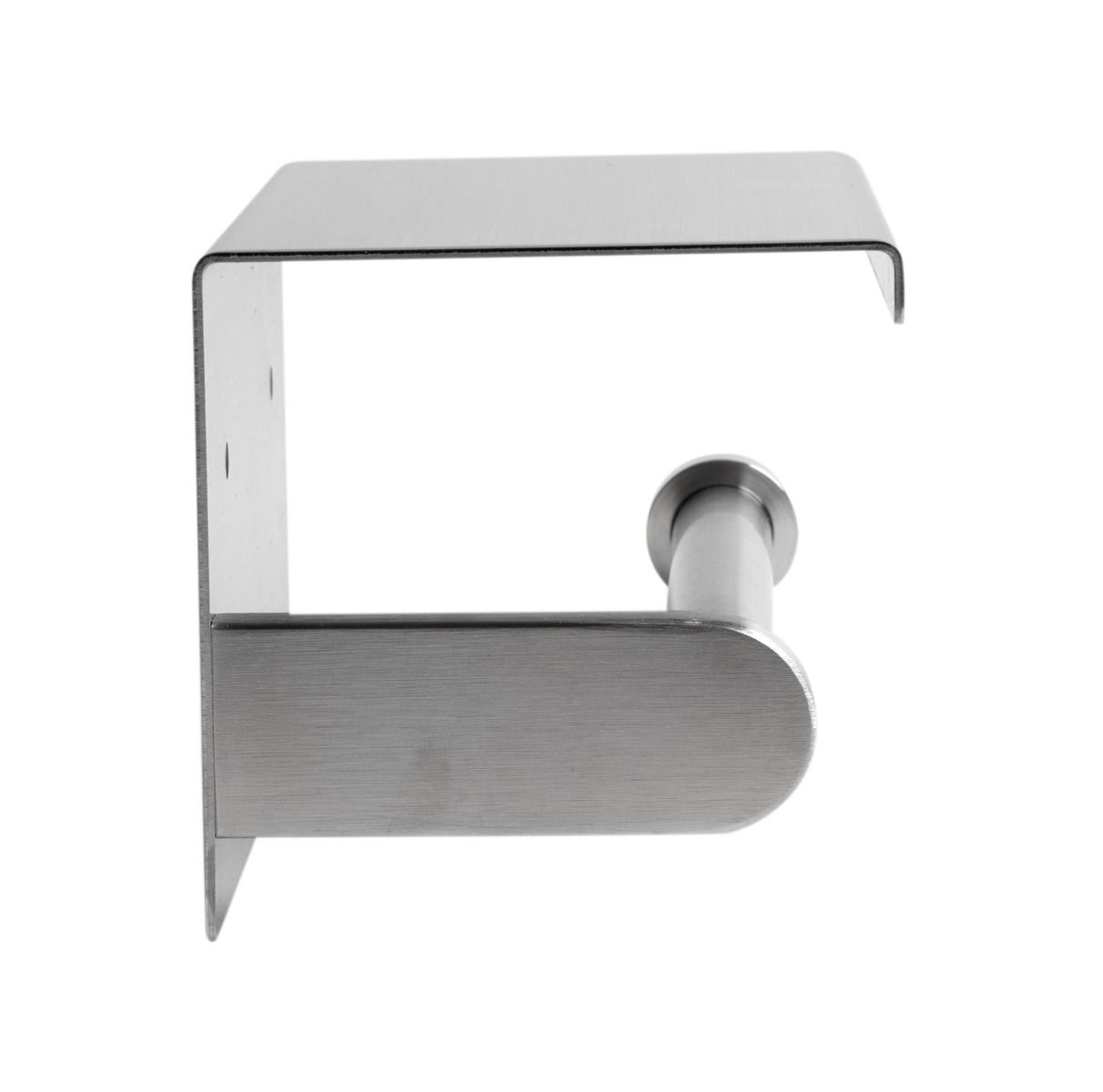 ALFI brand - Brushed Stainless Steel Toilet Paper Holder with Shelf - ABTP66-BSS