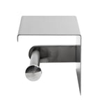 ALFI brand - Brushed Stainless Steel Toilet Paper Holder with Shelf - ABTP66-BSS