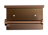 ALFI brand - Brushed Copper PVD Stainless Steel Toilet Paper Holder with Shelf - ABTPP66-BC