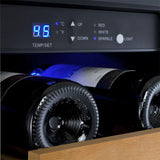 Allavino Wine Refrigerators Built in and Free Standing FlexCount Series 36-Bottle Dual Zone 2-Door Wine Refrigerator