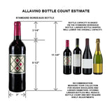Allavino - 32" Wide Vite II Tru-Vino 305 Bottle Single Zone Solid Black Left Hinge Door Wine Refrigerator