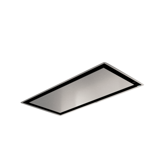 Elica - 40 Inch - Ceiling Mount Range Hood with Remote & LED Lighting (Blower Sold Separately) - ECEX40SS