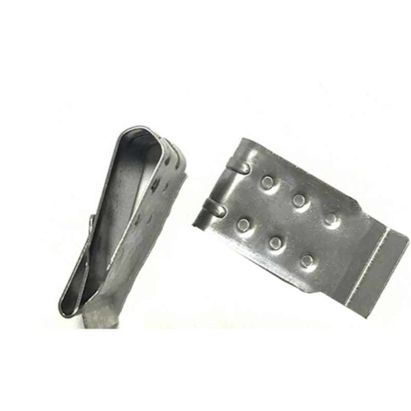 Aims Power - PV Cable Stainless Steel Clamps â€“ Holds 4 Wires – 50 Pack