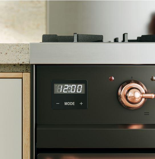 ILVE - 40" Nostalgie II Series Freestanding Dual Fuel Range - Double Oven - Griddle - Natural Gas