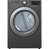 LG - 7.4 CF Ultra Large Capacity Gas Dryer with Sensor Dry, NFC Tag On - DLG3471M
