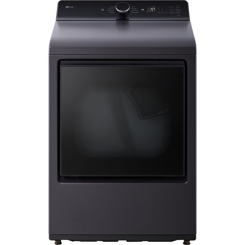 LG - 7.3 CF Gas Dryer, EasyLoad, AI Sensor Dry - DLG8401BE