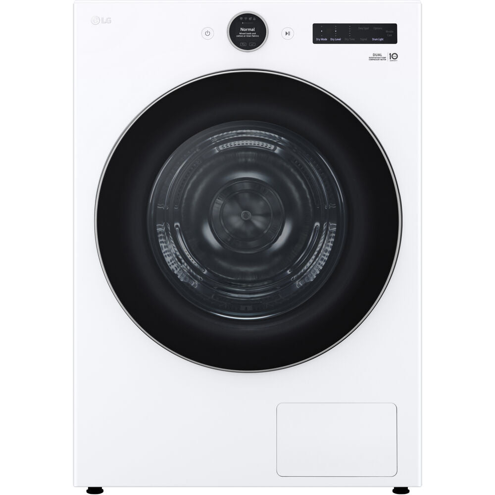 LG - 7.8 CF Dual Inverter Heat Pump Ventless Dryer with Direct Drive - DLHC5502W
