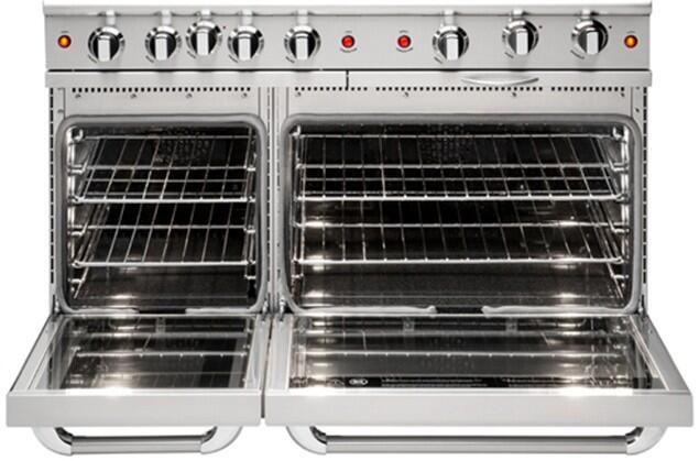 Capital Cooking - 48" Capital Precision Range - Manual Clean - 19K BTU - 8 Sealed Burners  - MCR488