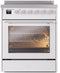 ILVE - 30" Pro Plus II Series Freestanding Electric Induction Range - Viewing Window(s)