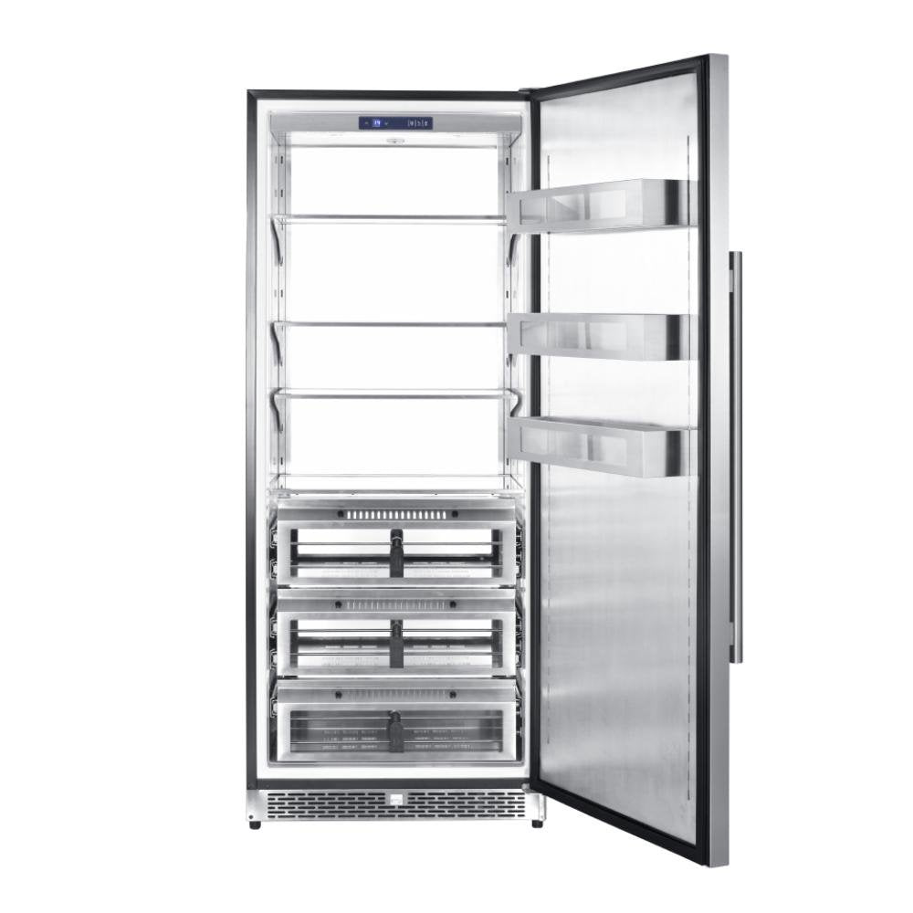 FORNO - 30-Inch Cologne 14.6 cu.ft. Freestanding Refrigerator in Stainless Steel