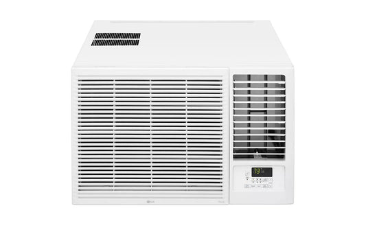 LG - 18,000 BTU Window Smart Air Conditioner with 12,000 BTU Heating Capacity