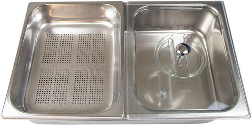 ILVE - Steam Cooker - Stainless Steel Steam Basin