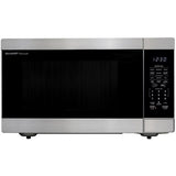 Sharp - 2.2 CF Countertop Microwave Oven, Inverter Technology - Stainless - SMC2266KS