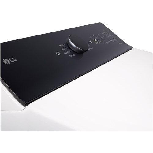 LG - 7.3 CF Electric Dryer, Wi-Fi, Easy Load, AI Sensor Dry - DLE8400WE