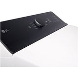 LG - 7.3 CF Electric Dryer, Wi-Fi, Easy Load, AI Sensor Dry - DLE8400WE