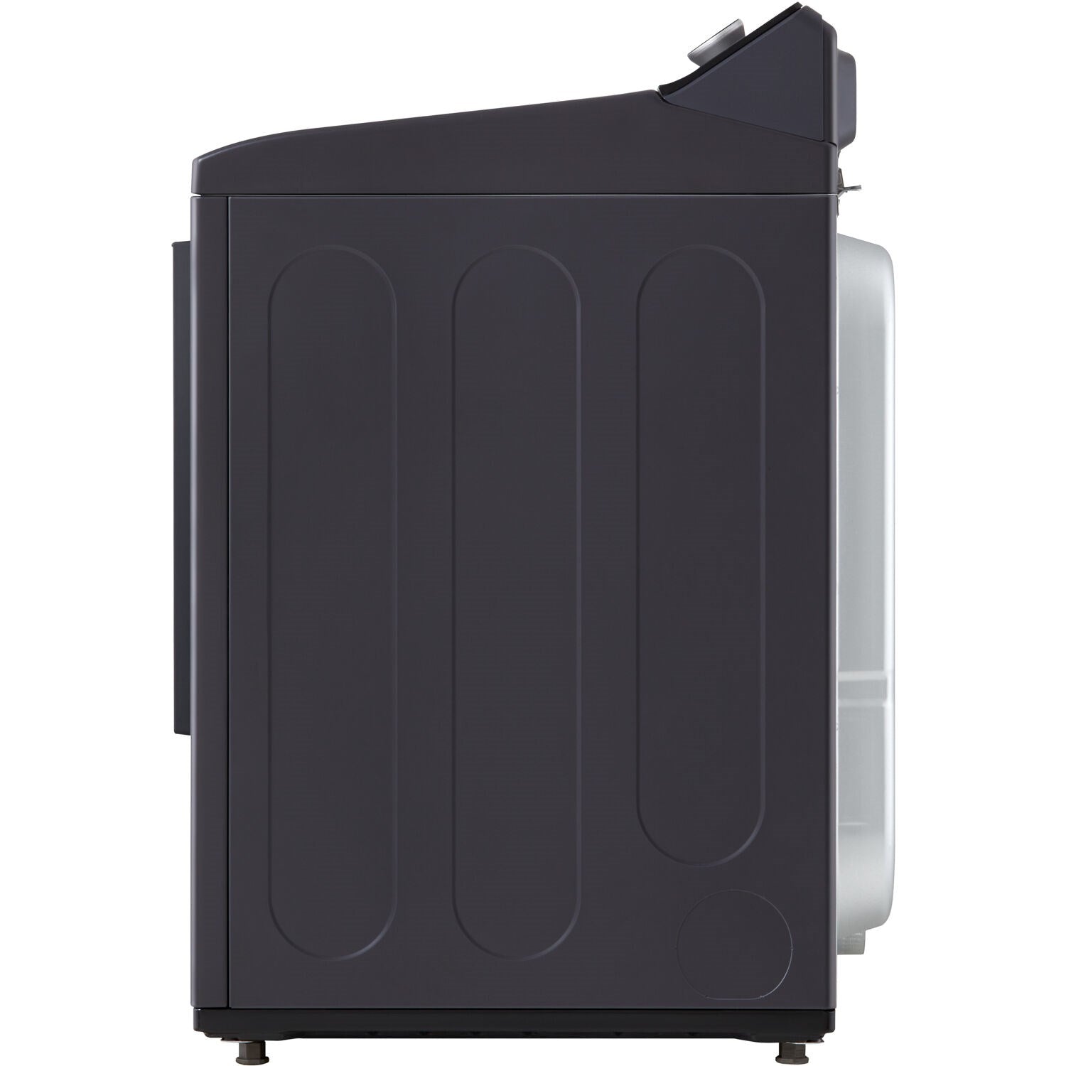 LG - 7.3 cu. ft. 7.3 CF Electric Dryer, Wi-Fi, Easy Load, AI Sensor Dry - Black Matte - DLE8400BE