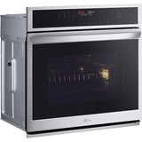 LG - 4.7 CF / 30" Smart Single Wall Oven with Fan Convection, Air FryElectric Wall Ovens - WSEP4723F