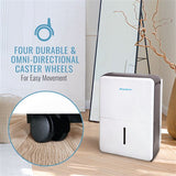 Keystone - 50 Pints Dehumidifier, 115V, R32 - KSTAD504F