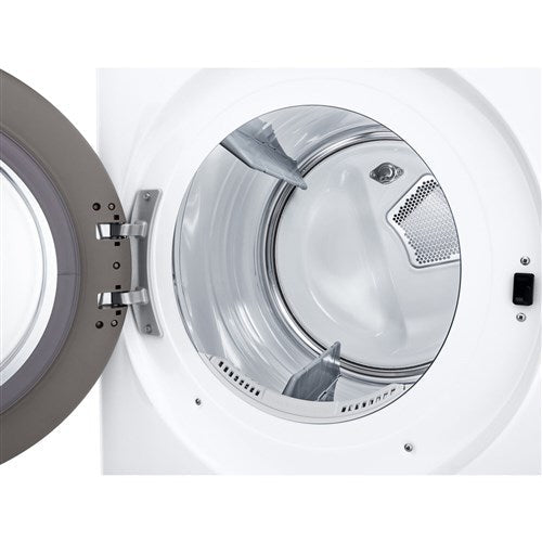 LG - 7.4 CF Ultra Large Capacity Electric Dryer w/ Sensor Dry and TurboSteam - DLEX6500W