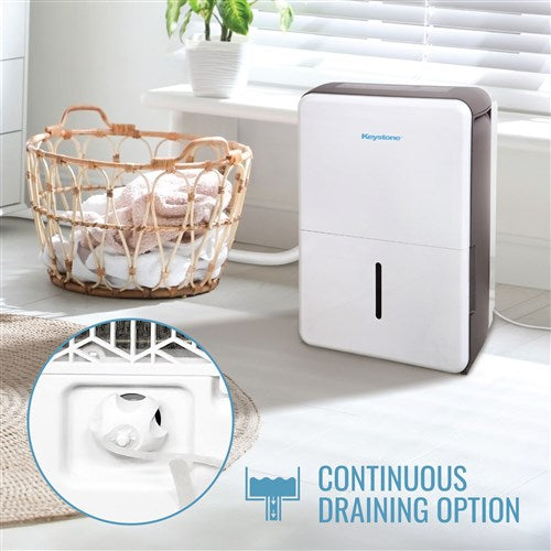 Keystone - 50 Pints Dehumidifier, 115V, R32 - KSTAD504F