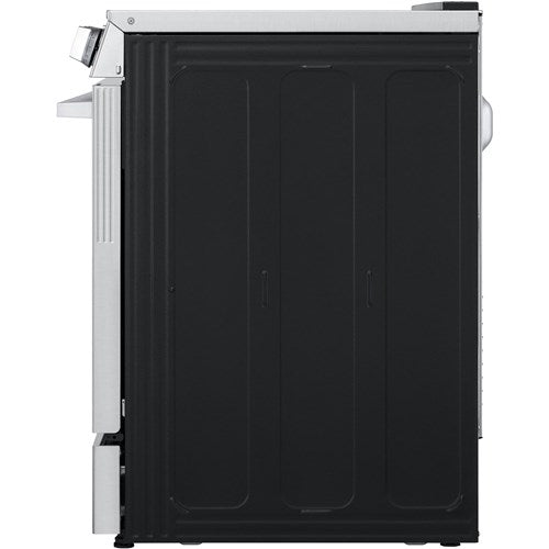 LG - 6.3 CF Smart Electric Slide-In Range,Instaview,Air Fry,ESTAR,New Handle - LSEL6335XE