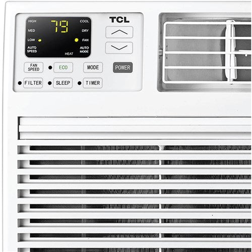 TCL - 10,000 BTU Smart Through-the-Wall AC 115V - White - H10T9E1-A