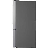 LG - 25 CF Standard Depth Max French Door with Dual Handle, 33 Wide - LF25H6200S