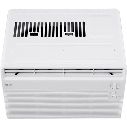 LG - 5,000 BTU Window Air Conditioner, Flat Panel, R32 - White