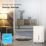 TCL - 50 Pint Dehumidifier with Pump, Wifi, Energy Star, 6A - White