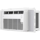 LG - 5,000 BTU Window Air Conditioner, Flat Panel, R32 - White